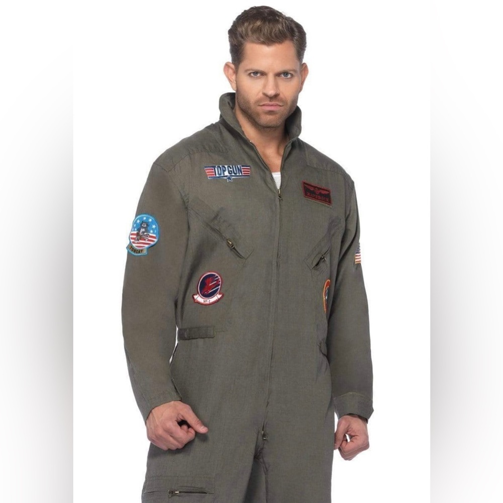 Top Gun Costume Detailed